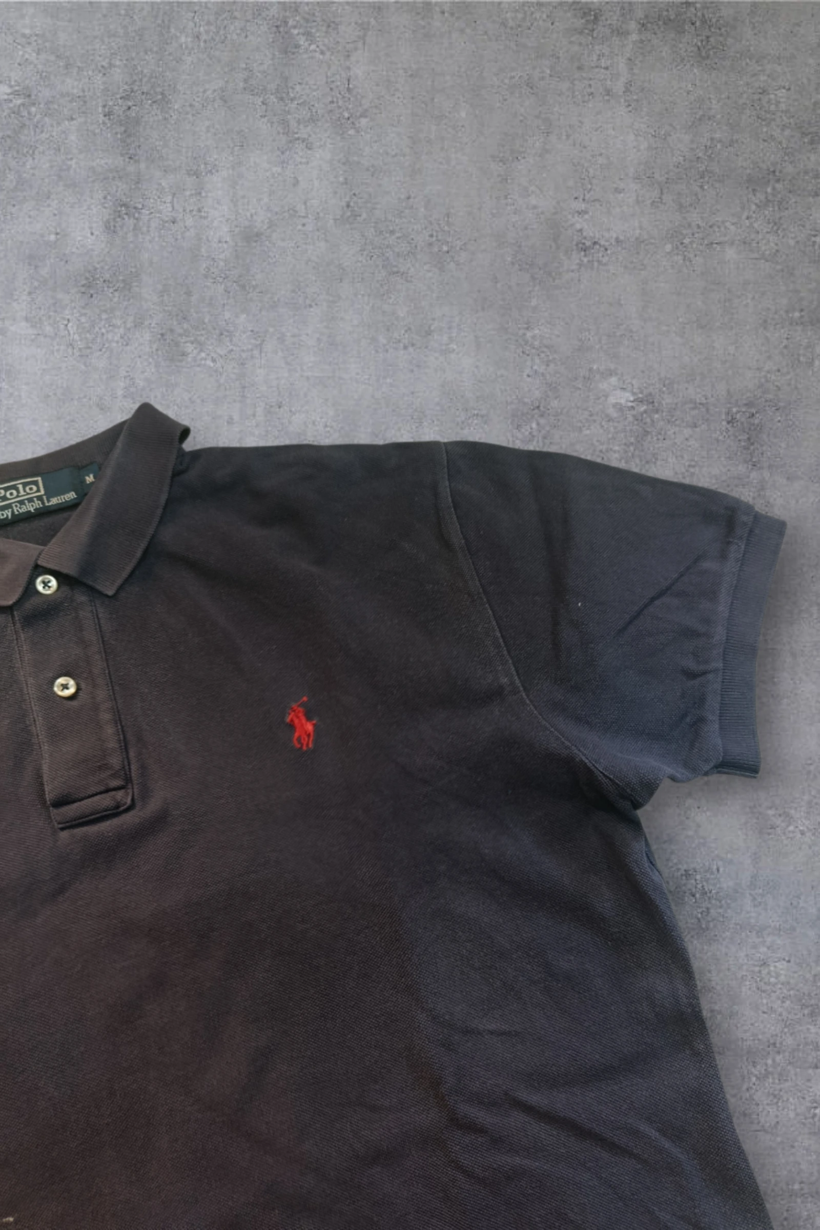 | Polo Ralph Lauren Hombre | Color Negro | Pony Logo Rojo | 100% Algodón | Talla M | – photo 5